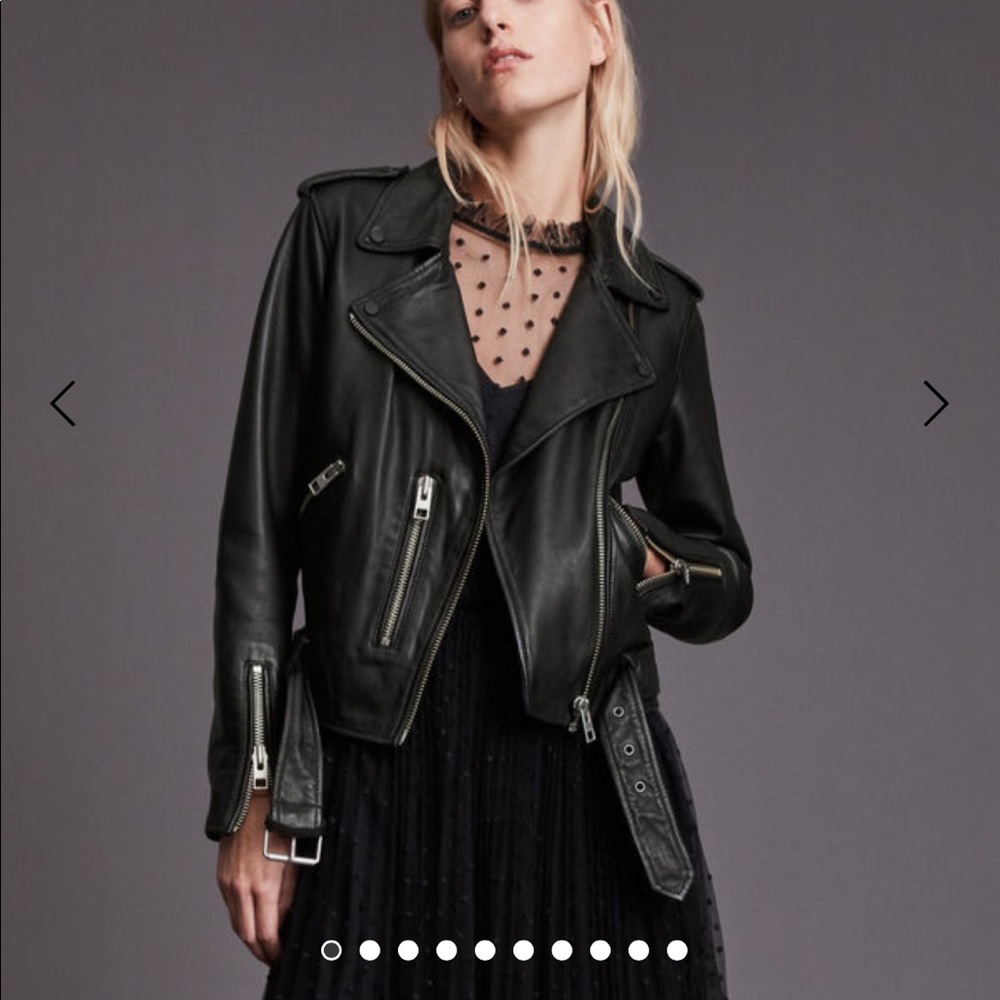 All Saints Balfern Jacket size 8 12 UK